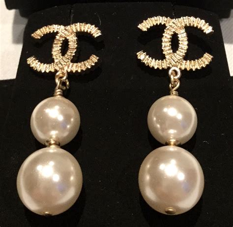 coco chanel earrings uk